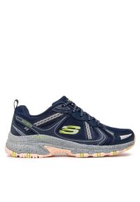 skechers - Skechers Półbuty Vast Adventure 149820/NVGY Granatowy. Kolor: niebieski. Materiał: materiał