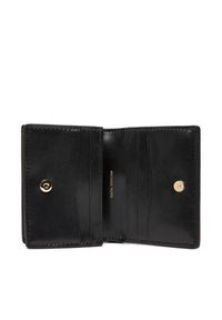MICHAEL Michael Kors Mały Portfel Damski 32F5GNXD1L Czarny. Kolor: czarny. Materiał: skóra