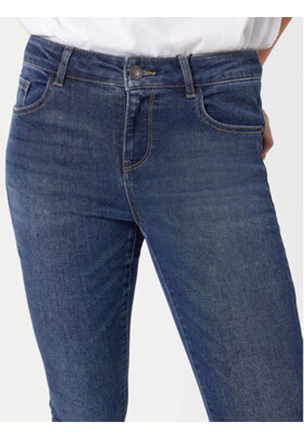 Noisy may - Noisy May Jeansy Jen 27030580 Granatowy Skinny Fit. Kolor: niebieski