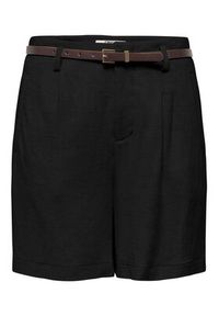 only - ONLY Szorty materiałowe Siesta 15367413 Czarny Regular Fit. Kolor: czarny. Materiał: wiskoza #5