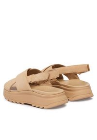 Clarks Sandały DashLite Wish 26185883 Beżowy. Kolor: beżowy. Materiał: zamsz, skóra #2