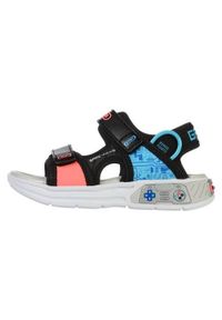 skechers - Buty do chodzenia dla dzieci Skechers Power Splash. Kolor: czarny. Materiał: materiał, syntetyk
