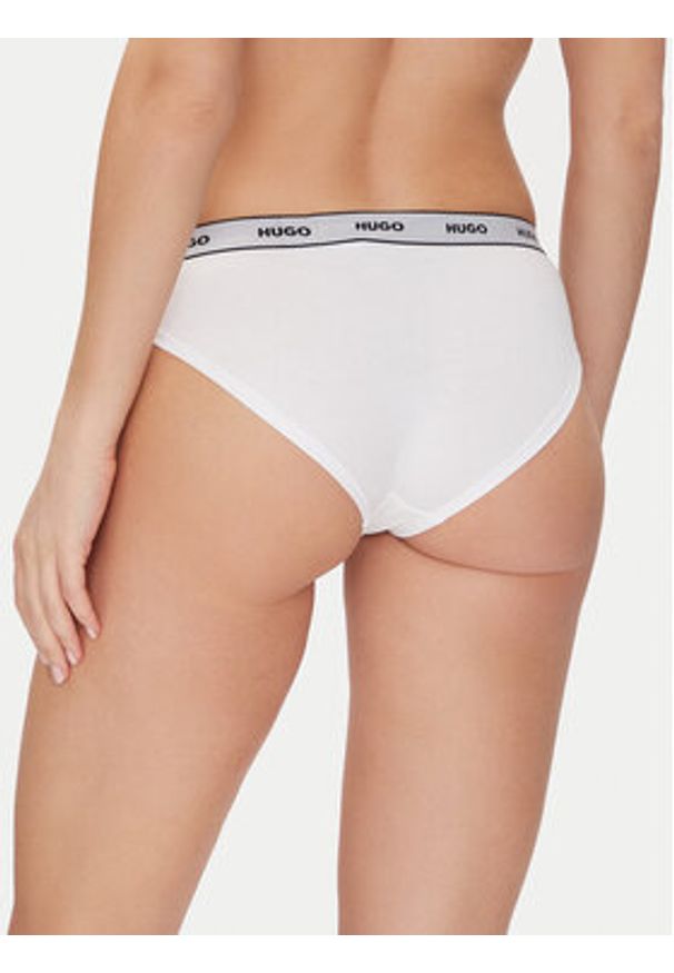 Hugo - HUGO Komplet fig Triplet Brief Stripe 50480157 Biały. Kolor: biały. Materiał: bawełna
