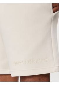 New Balance Szorty sportowe Shifted MS41552 Beżowy Regular Fit. Kolor: beżowy. Materiał: bawełna. Styl: sportowy #4