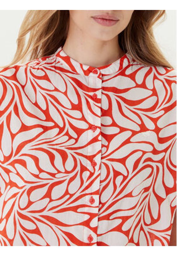 Mustang Koszula Coral 1016572 Czarny Loose Fit. Kolor: czarny. Materiał: bawełna