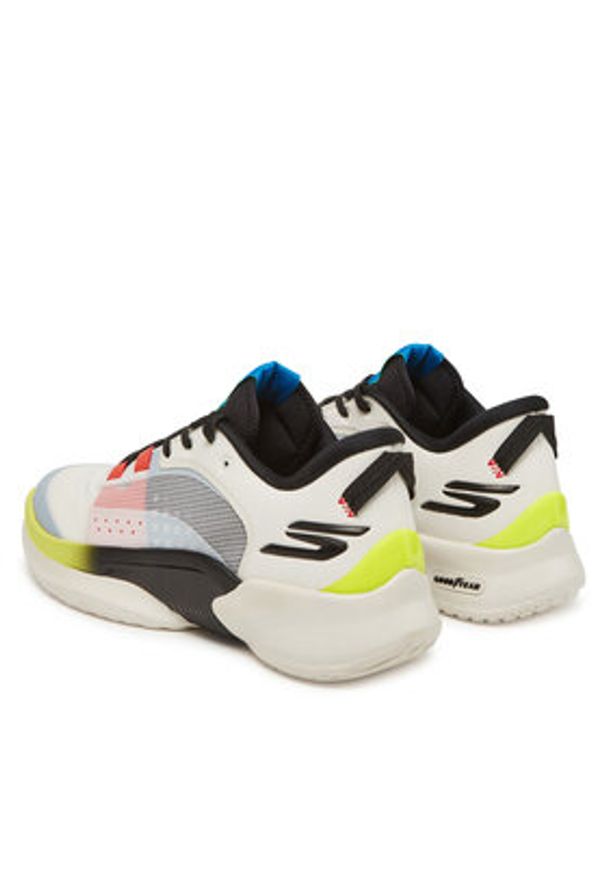 skechers - Skechers Sneakersy Skx Resagrip- 253007/WBRD Biały. Kolor: biały. Materiał: materiał