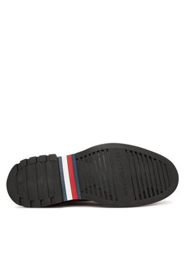 TOMMY HILFIGER - Tommy Hilfiger Półbuty Comfort Lwt Moc Toe FM0FM05589 Brązowy. Kolor: brązowy. Materiał: zamsz, skóra