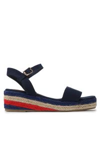 TOMMY HILFIGER - Espadryle Tommy Hilfiger. Kolor: niebieski #1