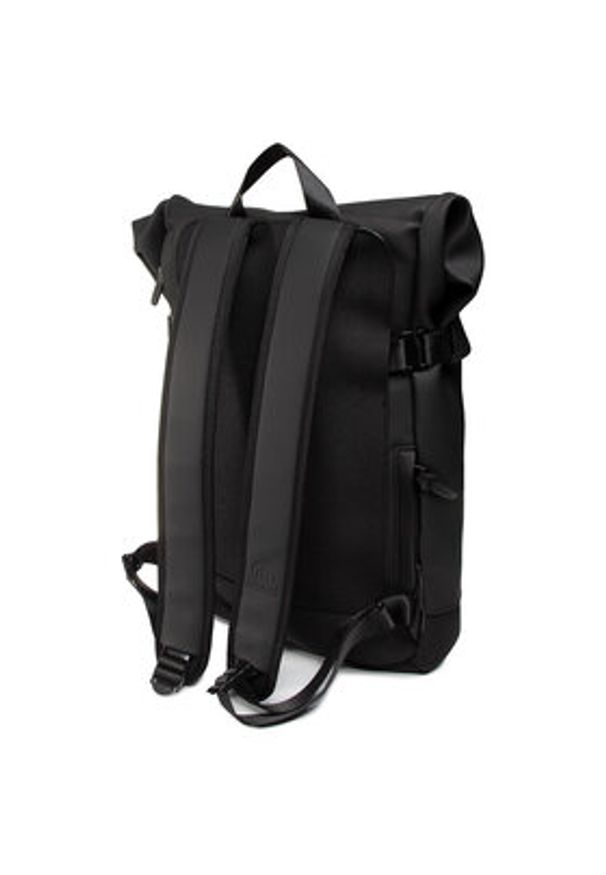 Tretorn Plecak Malmo Rolltop 474008 Czarny. Kolor: czarny. Materiał: poliester, materiał
