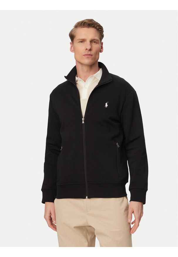 Polo Ralph Lauren Bluza 710B23986002 Czarny Regular Fit. Typ kołnierza: polo. Kolor: czarny. Materiał: bawełna