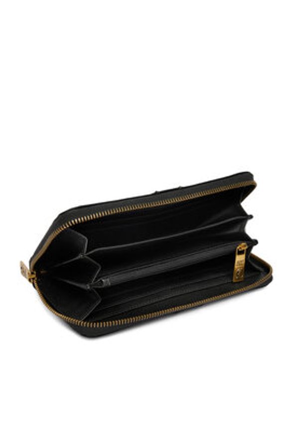 Just Cavalli Portfel 80RA5PA1 ZSA89 Czarny. Kolor: czarny. Materiał: skóra