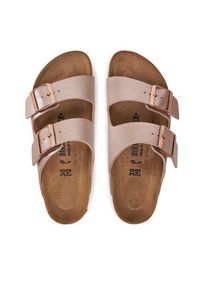 Birkenstock Klapki Arizona 1023960 Różowy. Kolor: różowy. Materiał: skóra