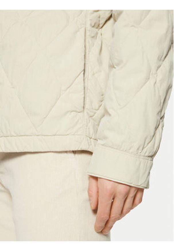 Stone Island Kurtka przejściowa 8115Q0633 Beżowy Regular Fit. Kolor: beżowy. Materiał: bawełna