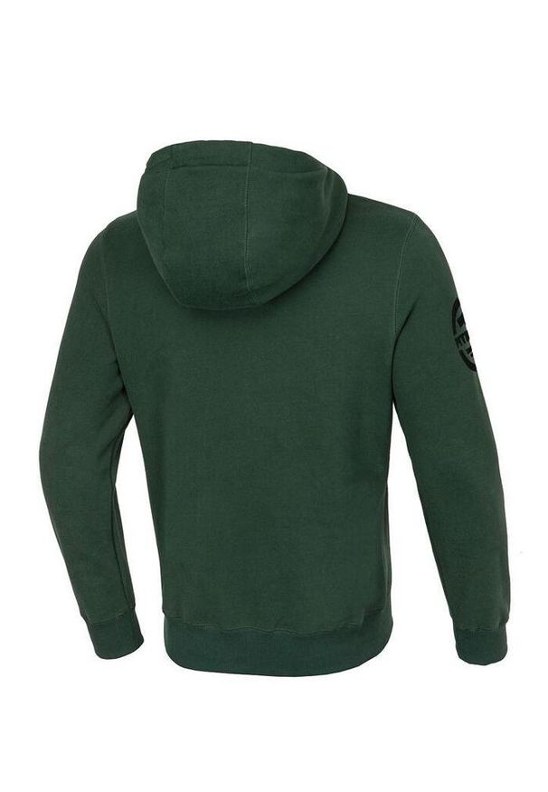 PITBULL - Bluza męska Pitbull z kapturem Sherwood. Typ kołnierza: kaptur. Kolor: zielony