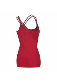 OCUN - Damska koszulka typu tank top Ocun Corona. Kolor: czerwony. Materiał: materiał