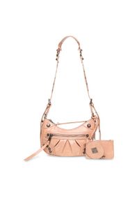 Steve Madden Torebka Bglowing Crossbody SM13000877-02002-PCH Różowy. Kolor: różowy. Materiał: skórzane