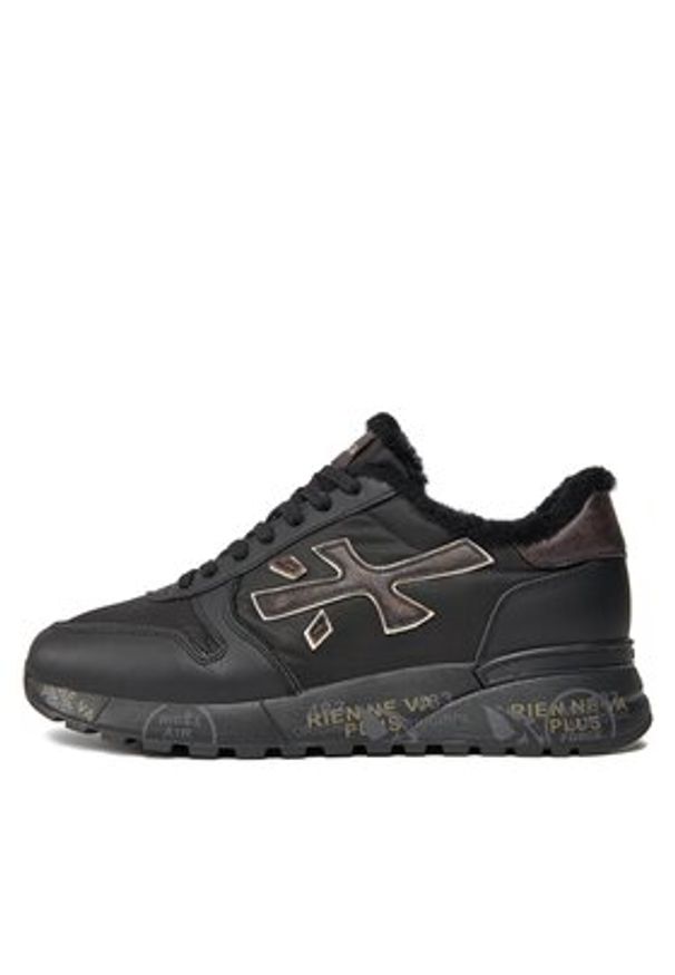 Premiata Sneakersy Mick 6565M Czarny. Kolor: czarny. Materiał: materiał