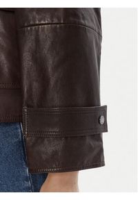 Weekend Max Mara Kurtka skórzana Berbice 2525446021 Brązowy Regular Fit. Kolor: brązowy. Materiał: skóra #5