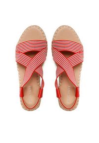 Jenny - JENNY Espadryle WSS990-91 Czerwony. Kolor: czerwony. Materiał: materiał #6