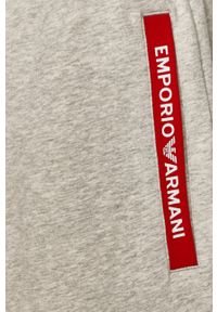 Emporio Armani Underwear - Emporio Armani - Spodnie. Okazja: na co dzień. Kolor: szary. Styl: casual #2