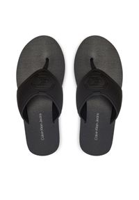 Calvin Klein Jeans Japonki Thong Sandal Slipon Rp In Btw YM0YM00943 Czarny. Kolor: czarny