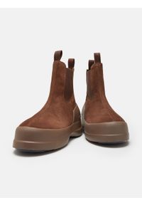 Moon Boot LUNA CHELSEA SUEDE Sztyblety damskie. Kolor: brązowy #3