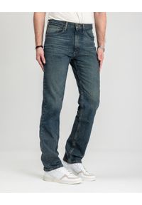 Męskie Spodnie Jeansowe Wrangler Regular Fit River 112352955. Styl: elegancki, klasyczny #4
