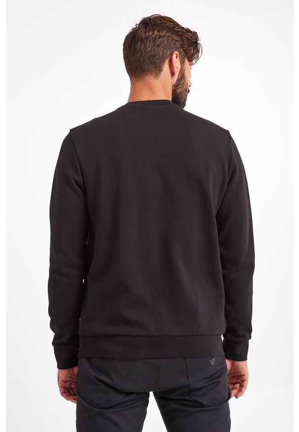 Armani Exchange - BLUZA ARMANI EXCHANGE. Długość rękawa: długi rękaw. Długość: długie. Wzór: aplikacja, nadruk
