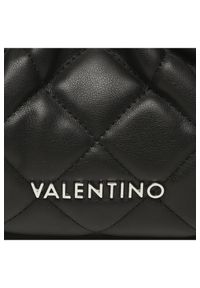 Valentino by Mario Valentino - VALENTINO Marszczona pikowana czarna torebka ocarina recycle pochette. Kolor: czarny. Materiał: pikowane #2