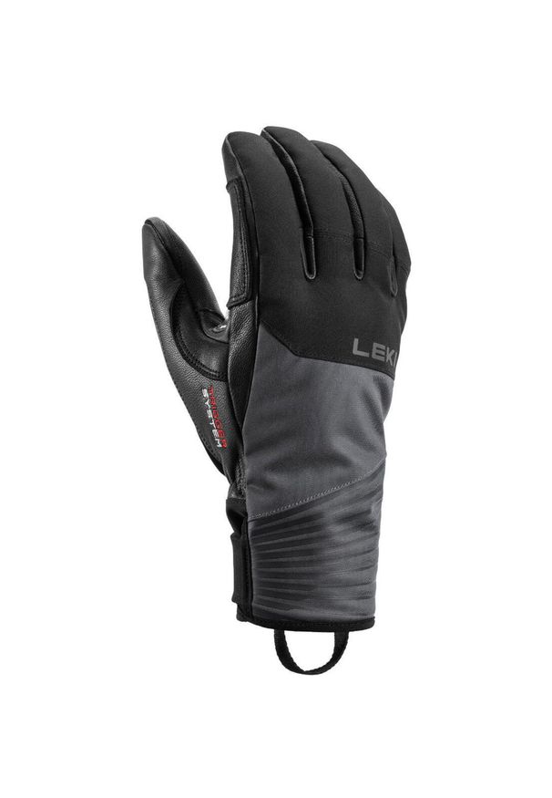 Leki - Rękawice narciarskie męskie LEKI Sparrow 3D. Kolor: szary, wielokolorowy, czarny. Sezon: zima. Sport: narciarstwo
