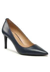 MICHAEL Michael Kors Szpilki Slina Flex Pump 40F2HNMP2L Granatowy. Kolor: niebieski. Materiał: skóra. Obcas: na szpilce