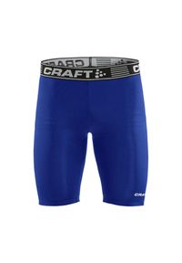 Spodenki kompresyjne Craft pro control. Kolor: niebieski. Sport: fitness