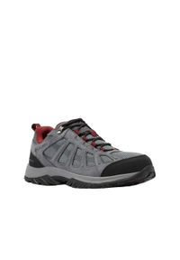 columbia - Buty Trekkingowe Męskie Columbia Redmond III Waterproof. Kolor: szary. Materiał: skóra. Sport: bieganie