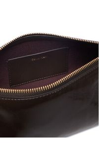 Calvin Klein Torebka Foil Logo Glossy Conv Bag LV04F3738G Brązowy. Kolor: brązowy. Materiał: skórzane #2