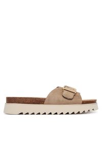 Klapki Tamaris. Kolor: beżowy #1
