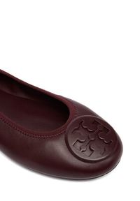 Tory Burch Baleriny Reva 174536 Granatowy. Kolor: niebieski. Materiał: skóra #3