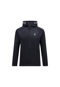 Bluza Peak Performance męska Rider Zip Hood. Kolor: czarny