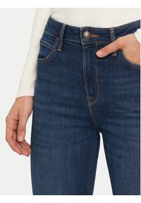 Lee Jeansy Breese 112355281 Niebieski Skinny Fit. Kolor: niebieski