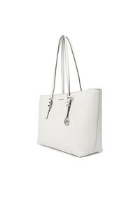 MICHAEL Michael Kors Torebka Quinn 30T5SQNT9L Biały. Kolor: biały. Materiał: skórzane #4