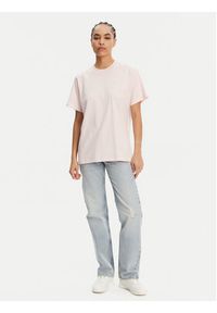 Hugo - HUGO T-Shirt Vintage 50518139 Różowy Relaxed Fit. Kolor: różowy. Materiał: bawełna. Styl: vintage #5