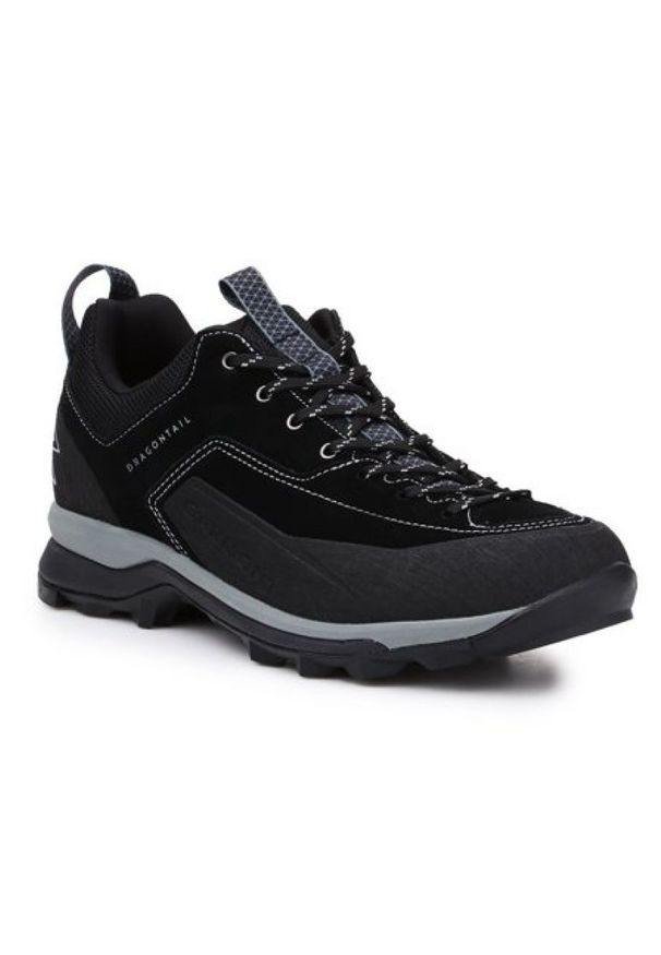 Buty Garmont Dragontail M 002477 czarne. Okazja: na co dzień. Kolor: czarny. Materiał: zamsz