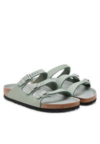 Birkenstock Klapki Florida Fresh 1029450 Szary. Kolor: szary. Materiał: skóra, nubuk #6
