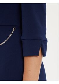 Rinascimento Sukienka koktajlowa CFC0019592002 Granatowy Regular Fit. Kolor: niebieski. Materiał: syntetyk. Styl: wizytowy #5