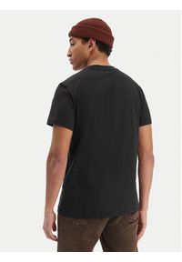 G-Star RAW - G-Star Raw T-Shirt Text Chest D25968-C506 Czarny Regular Fit. Kolor: czarny. Materiał: bawełna #5