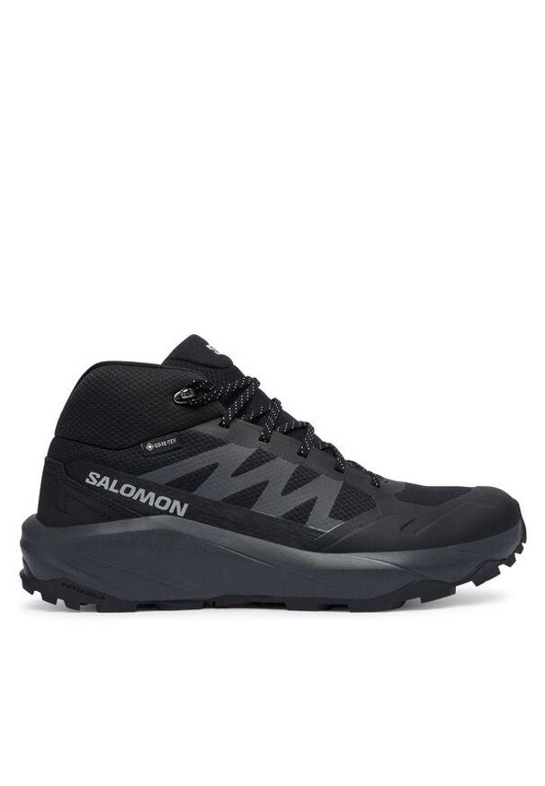 salomon - Salomon Trekkingi Outscape Mid Gtx GORE-TEX L45410600 Czarny. Kolor: czarny. Materiał: materiał. Technologia: Gore-Tex. Sport: turystyka piesza