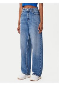 Hugo - HUGO Jeansy Leni_B 50546357 Niebieski Loose Fit. Kolor: niebieski. Materiał: bawełna