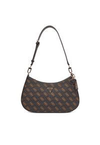 Guess Torebka Noelle II HWQG96 72180 Brązowy. Kolor: brązowy. Materiał: skórzane