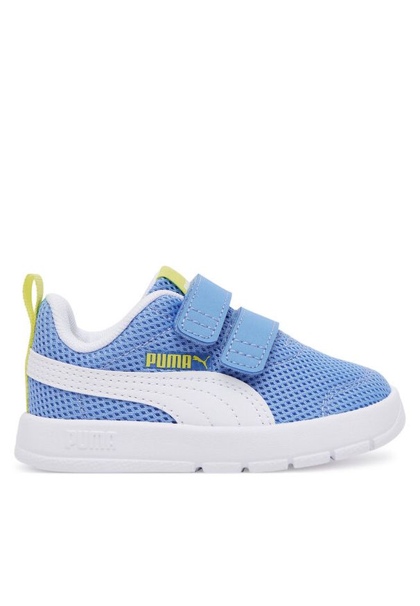 Sneakersy Puma. Kolor: niebieski. Materiał: mesh