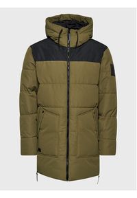 Halti Płaszcz zimowy Linjat 065-0419 Zielony Regular Fit. Kolor: zielony. Materiał: syntetyk. Sezon: zima #4