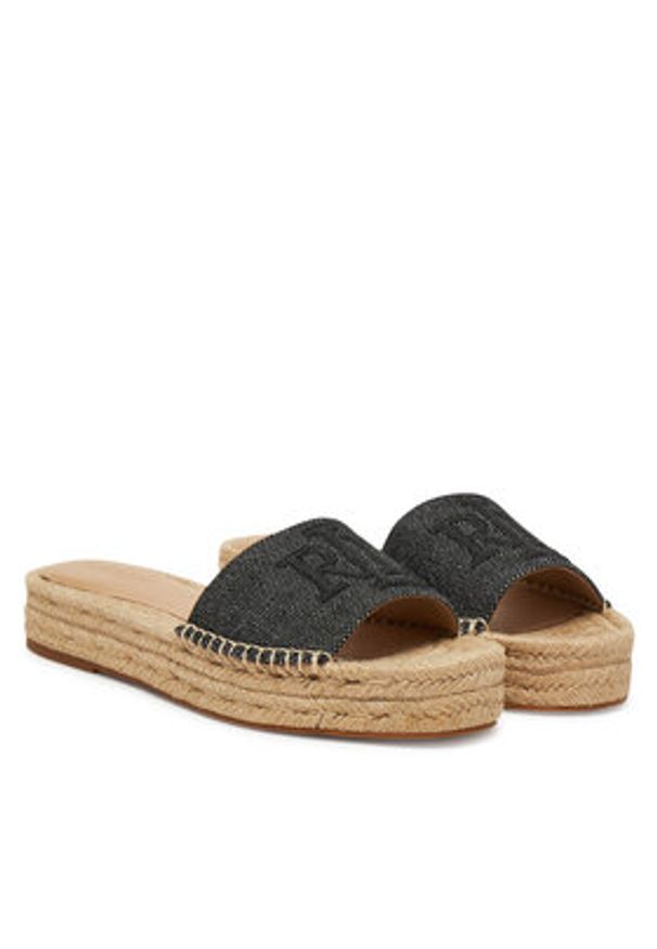 Lauren Ralph Lauren - LAUREN RALPH LAUREN Espadryle Polly 802966866002 Beżowy. Kolor: beżowy. Materiał: materiał